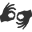 Symbol języka migowego